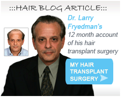 Dr. Fryedman's Hair Transplant Surgery